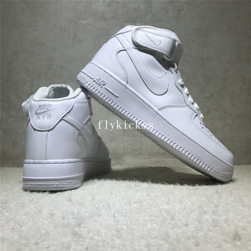 Nike Air Force 1 High Top Pure White